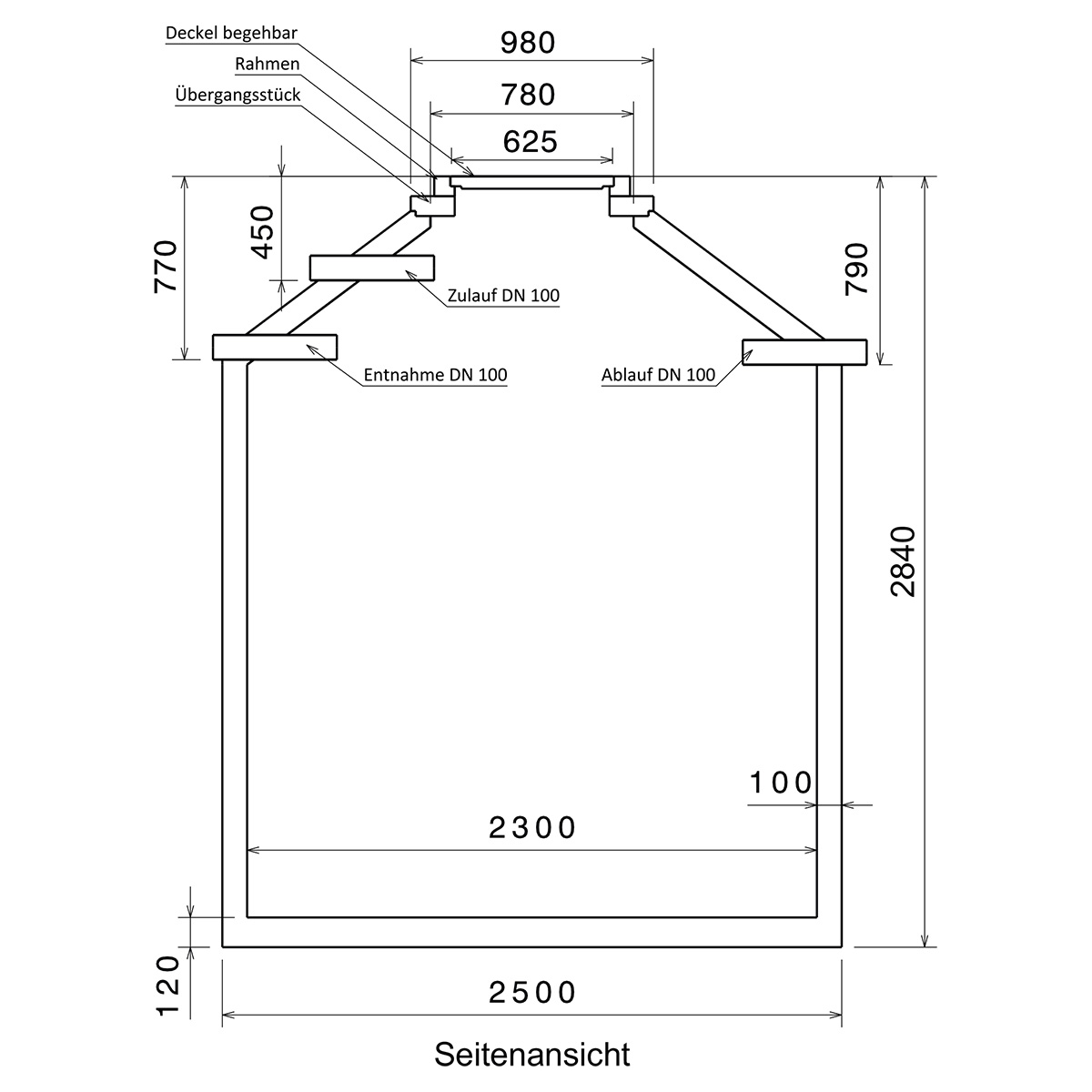 Regenwasseranlage Hydrophant 8000 L Garten