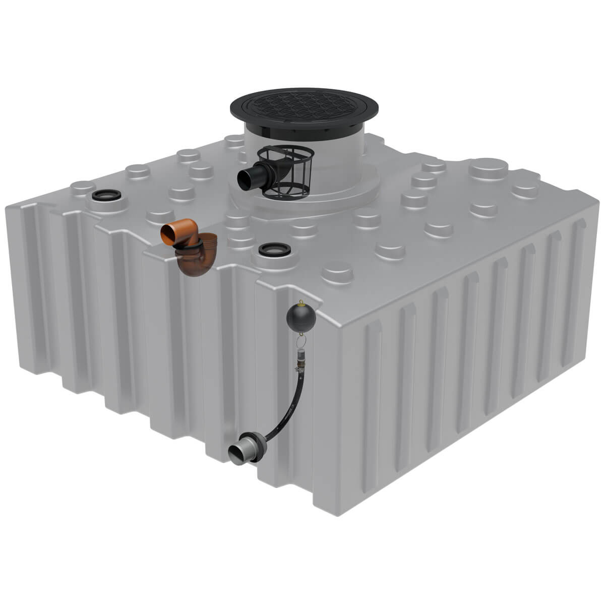 Retentions-Flachtank AQa.Line 5000 Liter