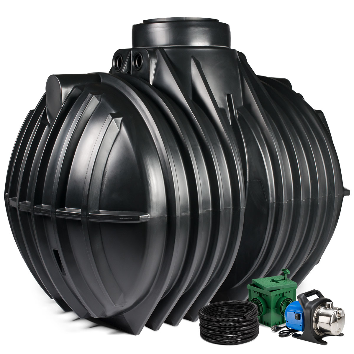 Regenwasseranlage Premium 7000 Liter Garten