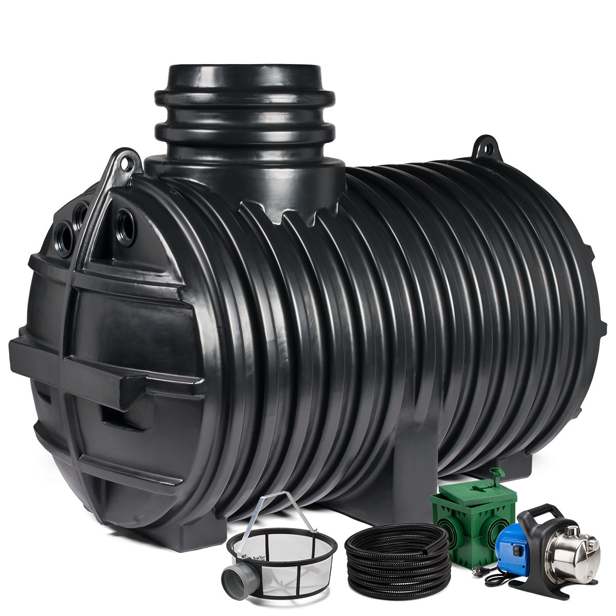 Regenwasseranlage Pluvo 3300 Liter Garten