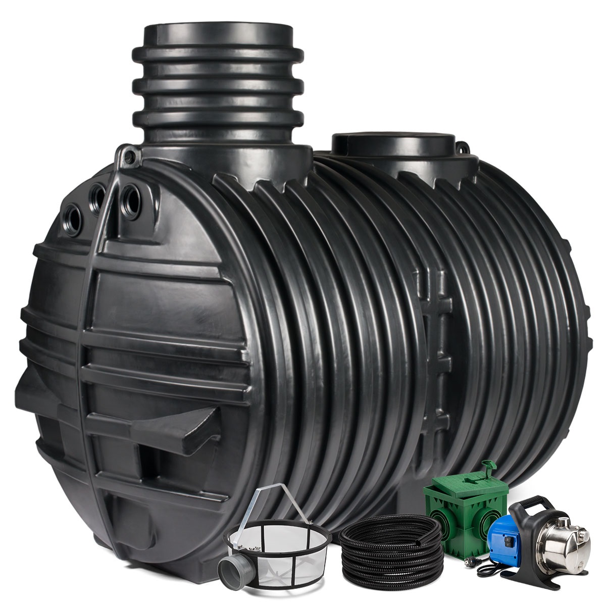 Regenwasseranlage Pluvo 5000 Liter Garten
