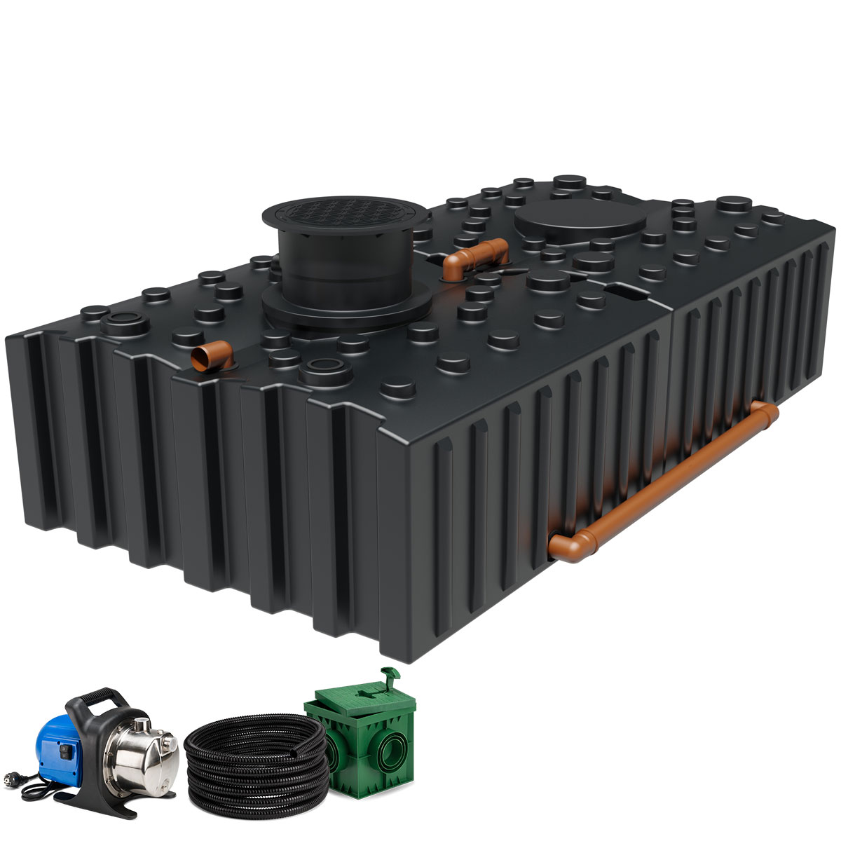 Regenwasseranlage AQa.Line FT 10000 Liter Garten