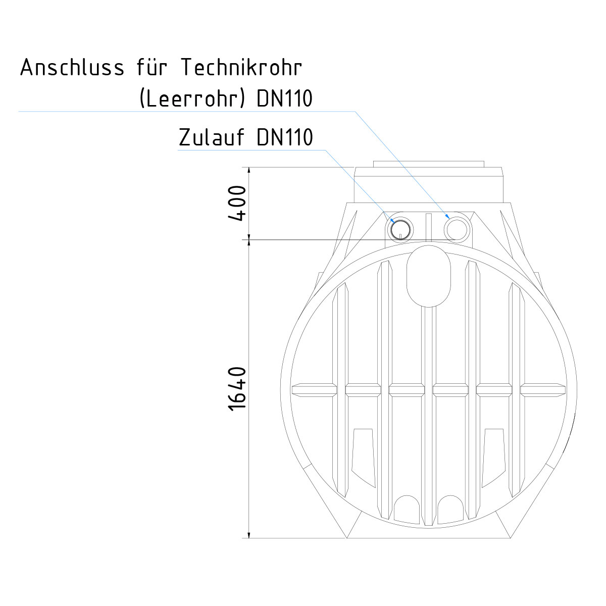 Retentionszisterne Premium 4000 L