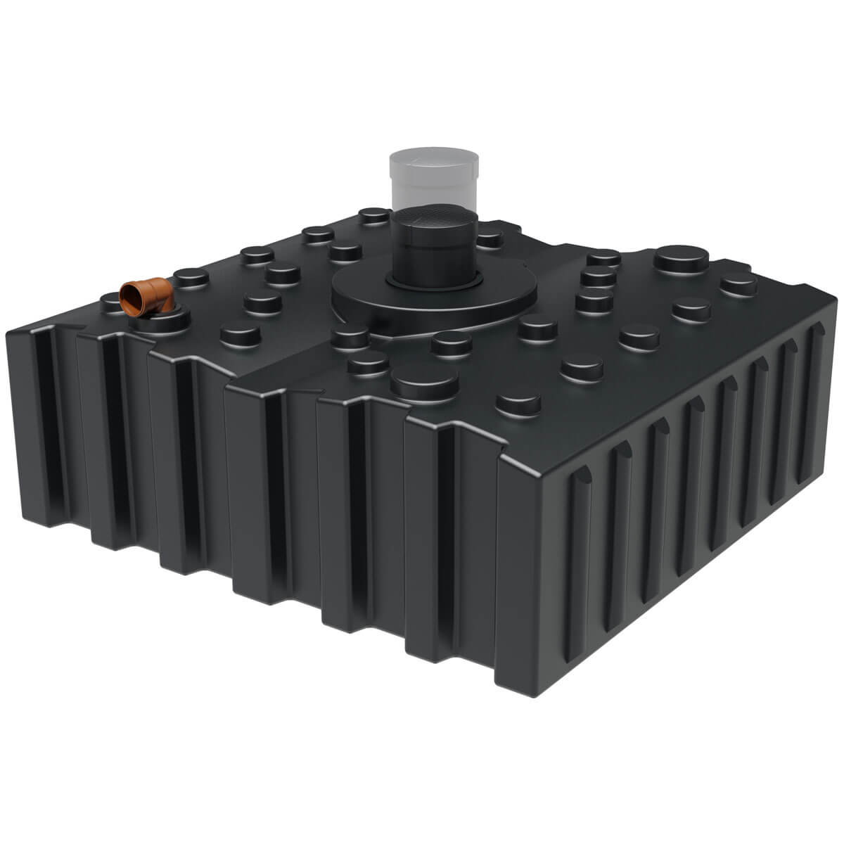 Abwasserflachtank AQa.Line 4000 Liter