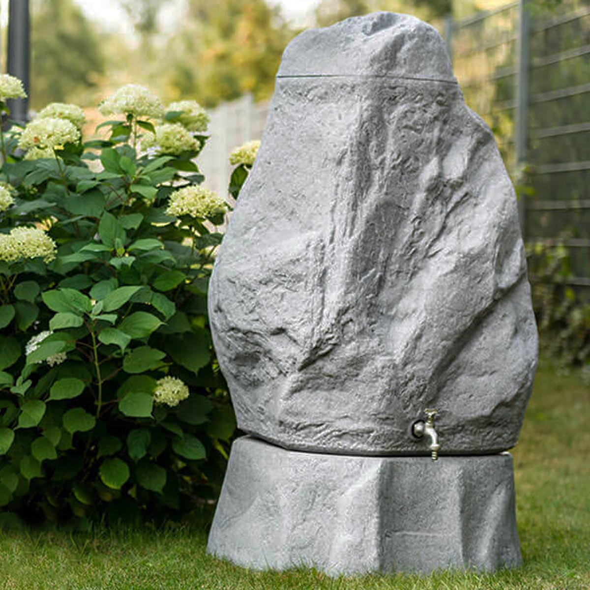 Unterbau für Regentonne "Hinkelstein" 230 Liter