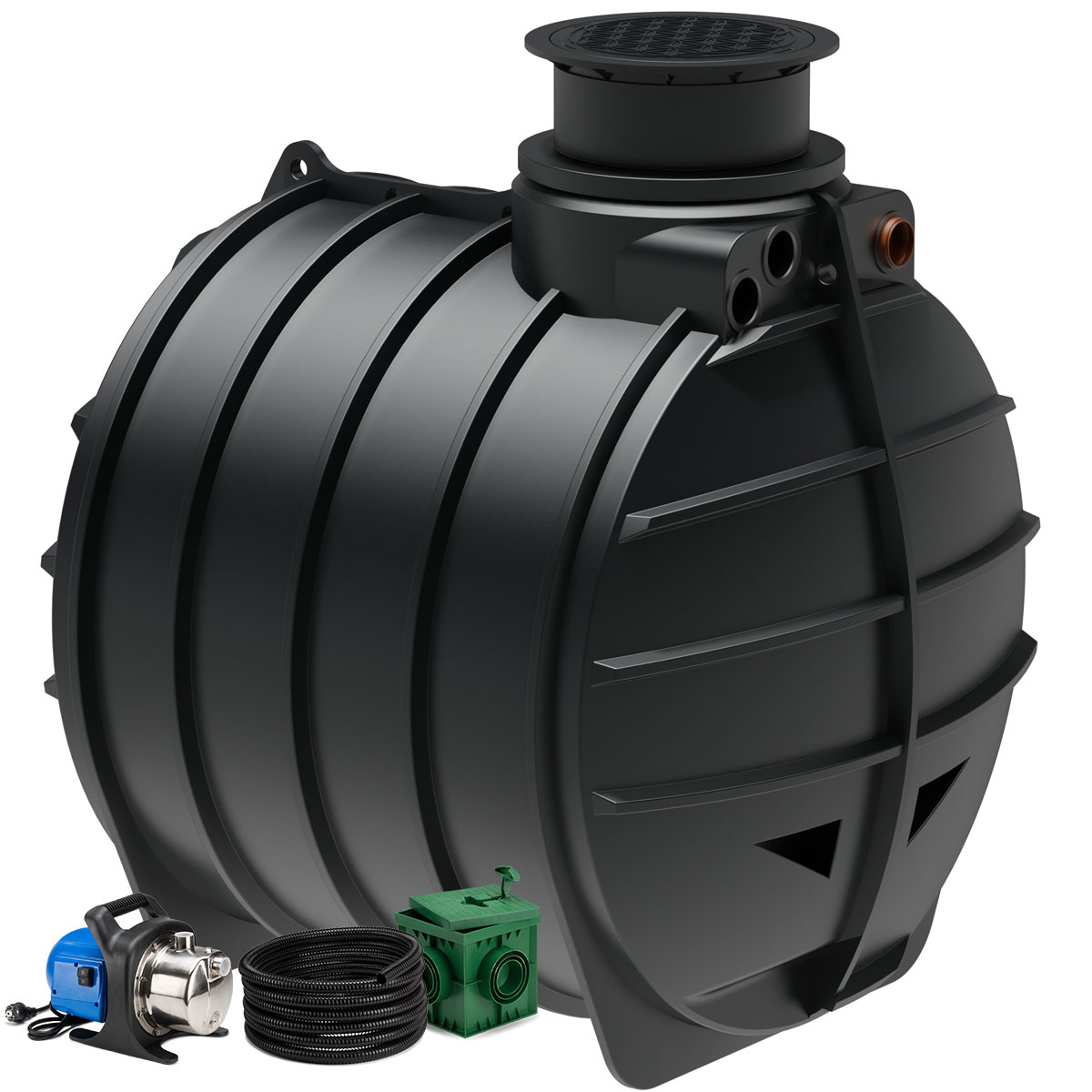 Regenwasseranlage AQa.Line 6000 Liter Garten