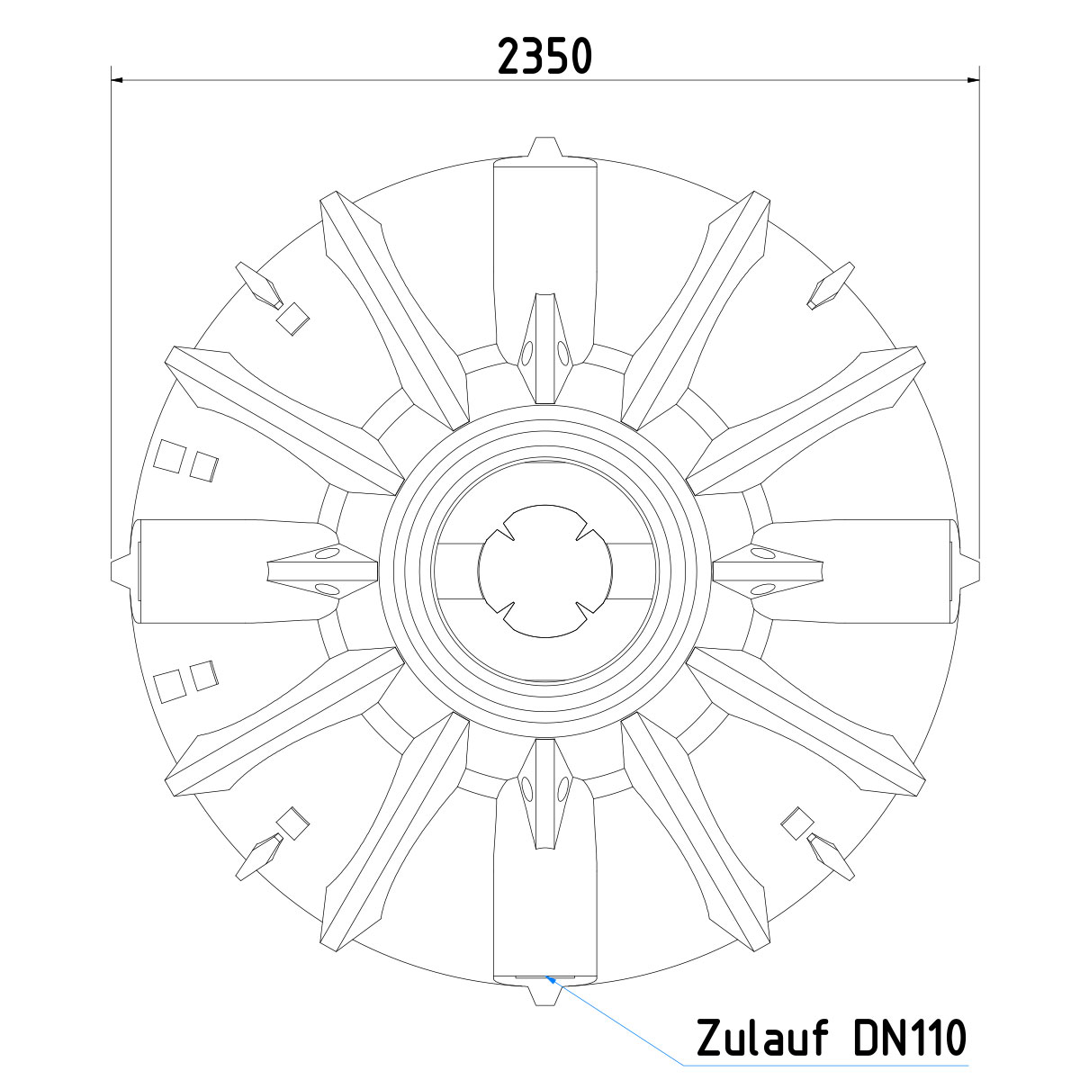 Zisterne Smart 6400 L