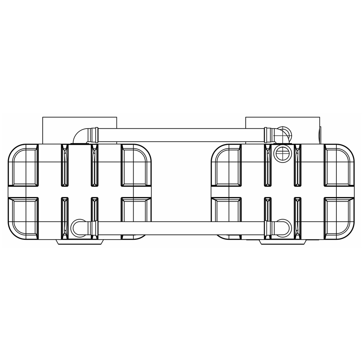 Flachtank Smart 3400 Liter