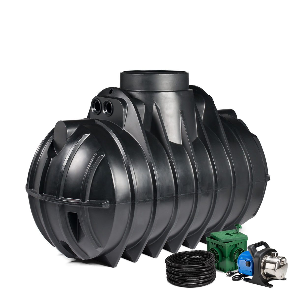 Regenwasseranlage Premium 2200 Liter Garten