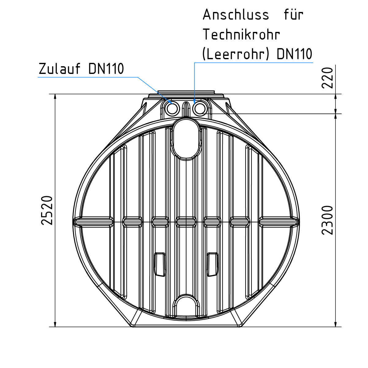 Zisterne Premium 12.500 Liter