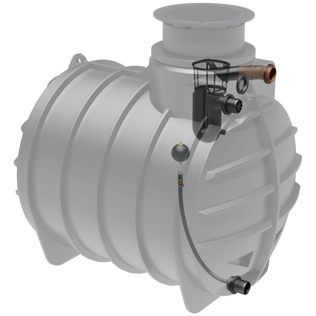 Retentionszisterne AQa.Line 4450 Liter