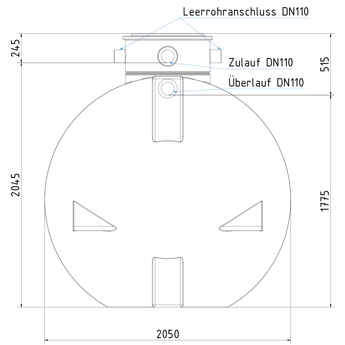 Zisterne Smart 6000 Liter