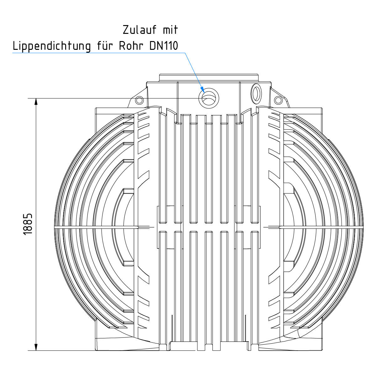 Regenwasseranlage AQa.Line 5000 Liter