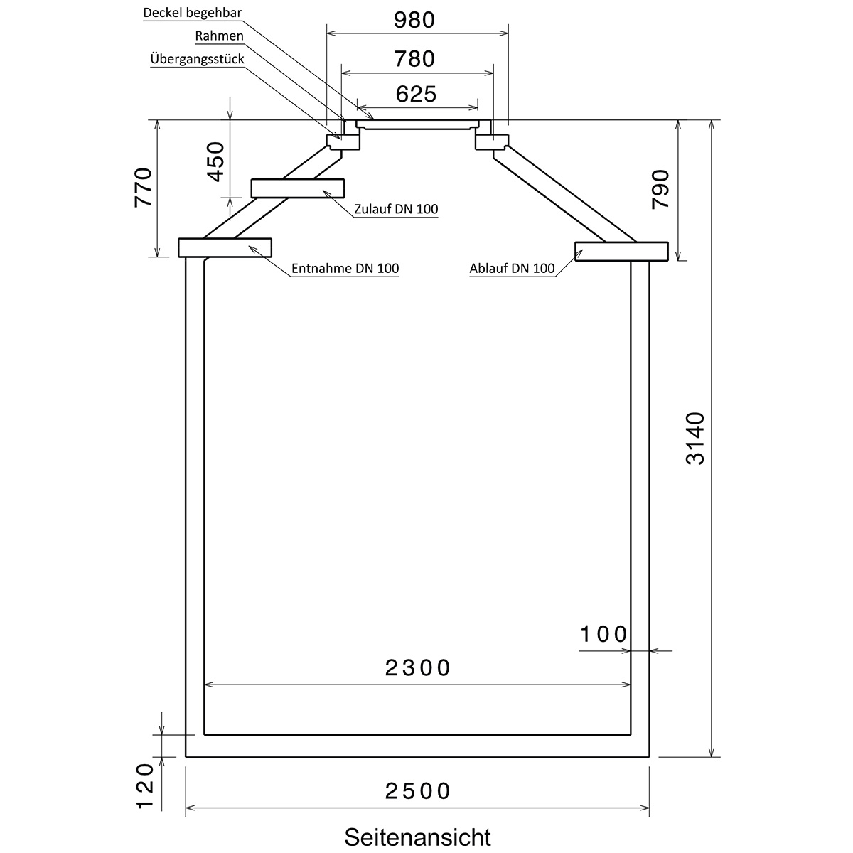 Betonzisterne Hydrophant 9200 Liter