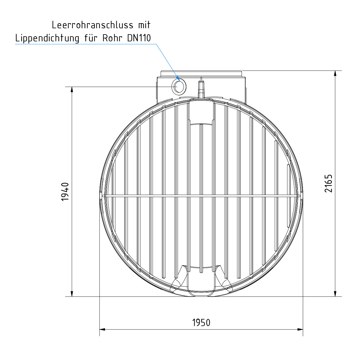 Regenwasseranlage AQa.Line 5000 Liter