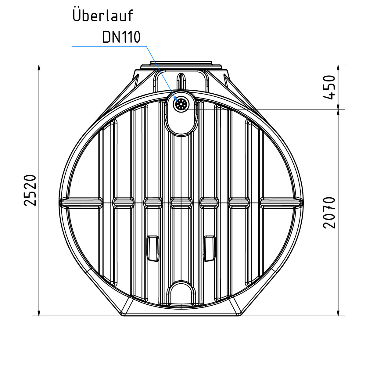 Regenwasseranlage Premium 12.500 Liter Garten