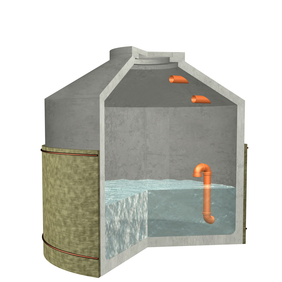 Versickerungszisterne Hydrophant 6850 Liter