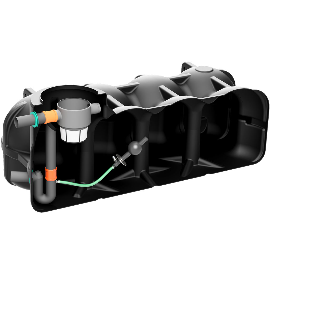 Retentions-Flachtank Pluvo plus 5000 Liter