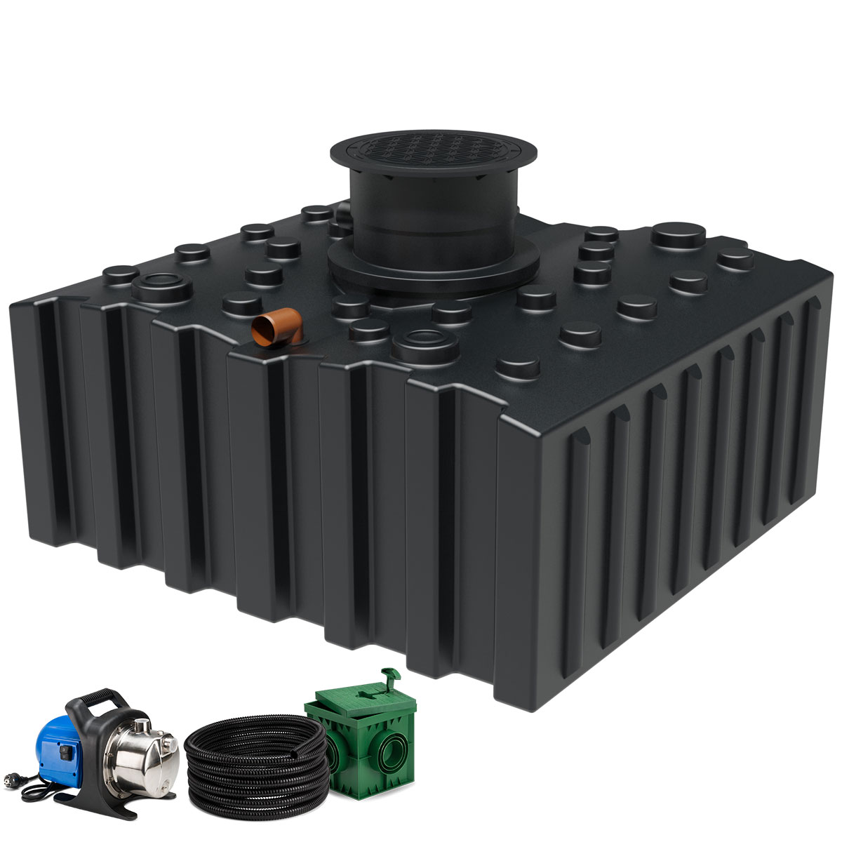 Regenwasseranlage AQa.Line FT 5000 Liter Garten