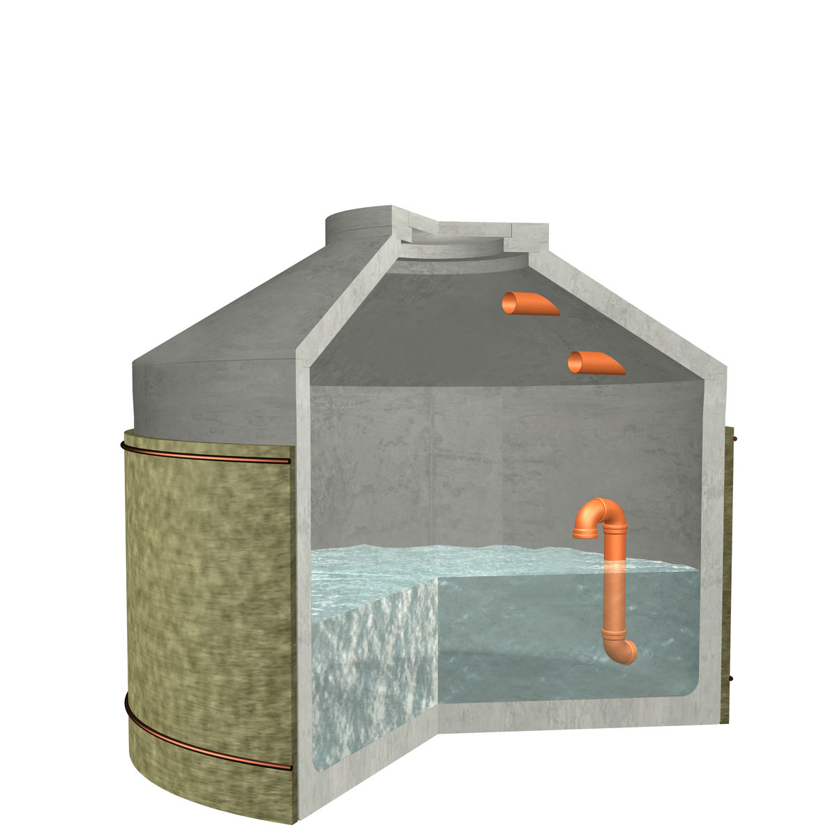 Versickerungszisterne Hydrophant 5600 Liter