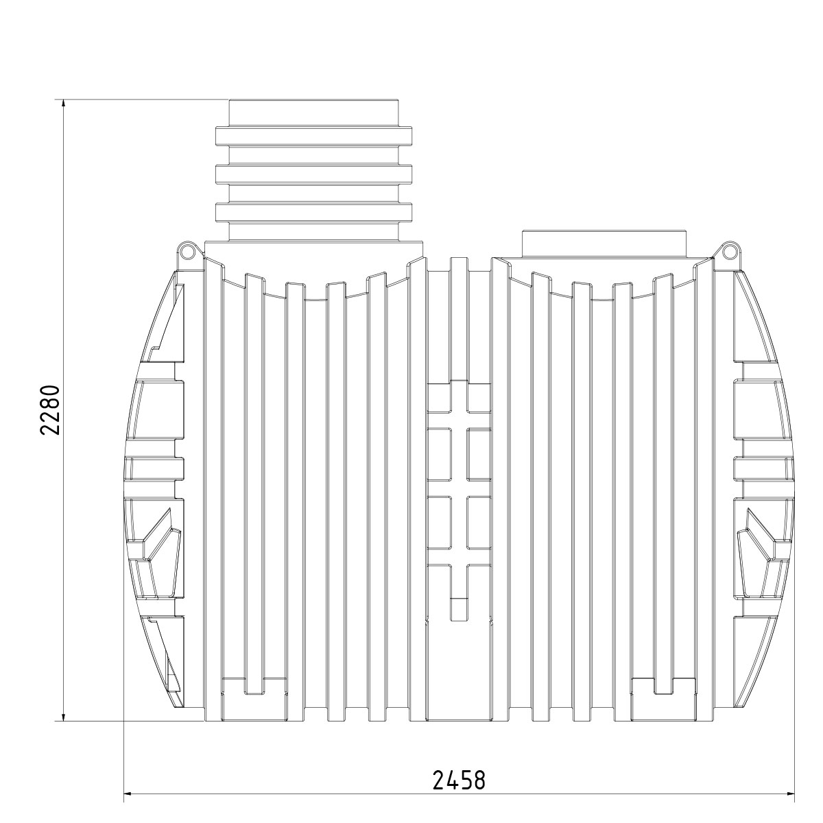 Zisterne Pluvo 5000 Liter