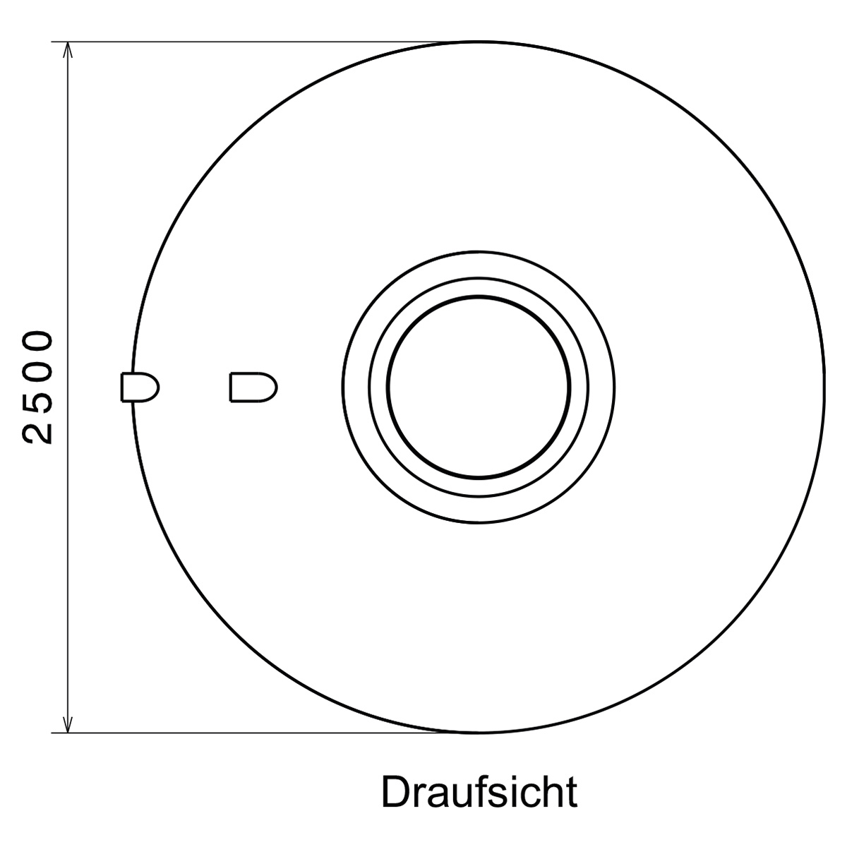 Versickerungszisterne Hydrophant 9200 Liter
