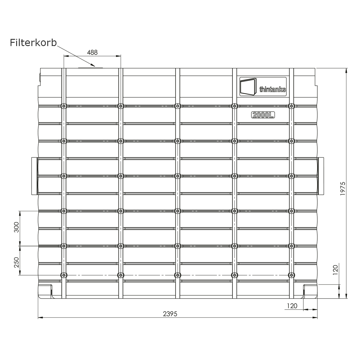 ThinTanks 2 x 2000 Liter