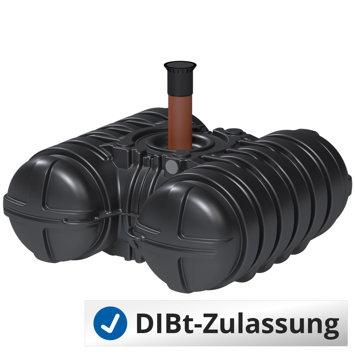 Abwassertank Twinbloc 3500 Liter (mit DIBt-Zulassung)