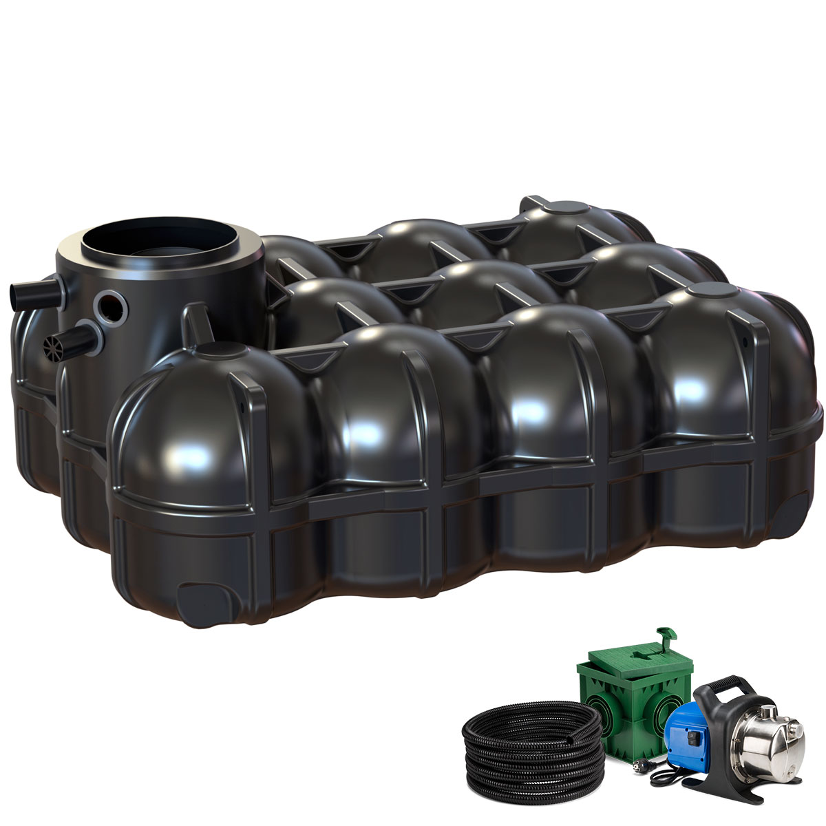 Regenwasseranlage Pluvo plus 5000 Liter Garten