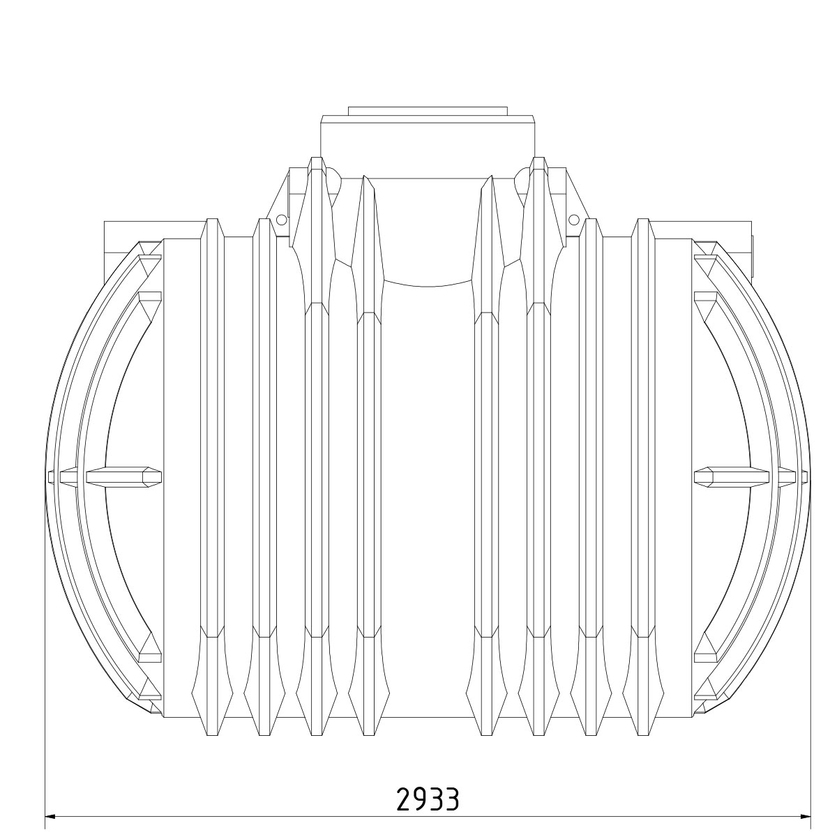 Zisterne Premium 7000 Liter