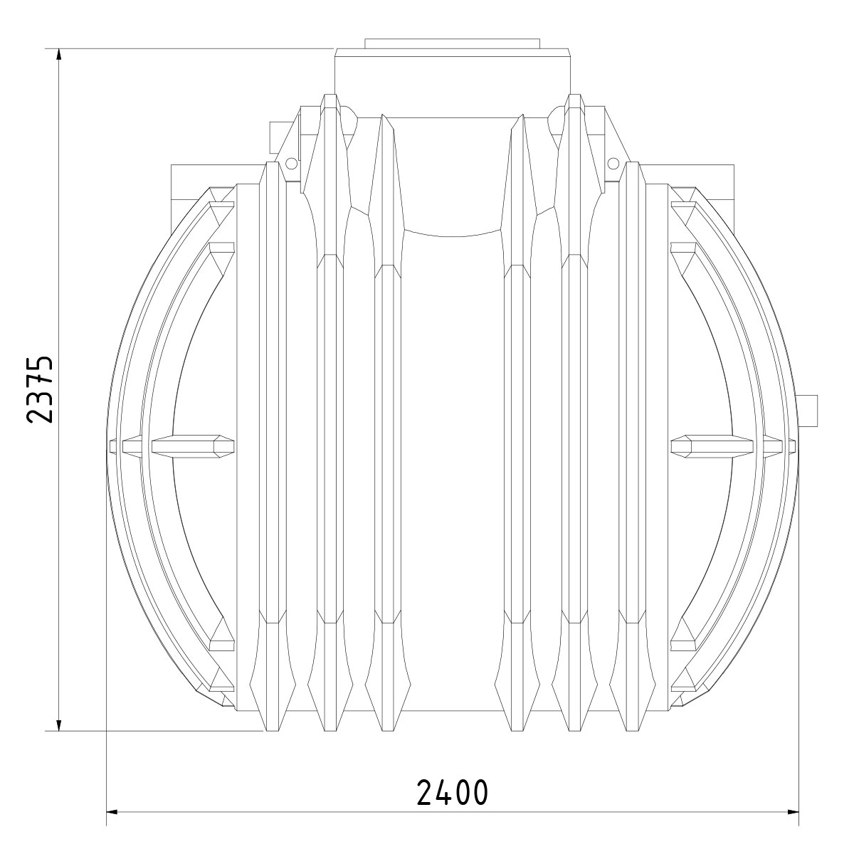 Retentionszisterne Premium 5300 L