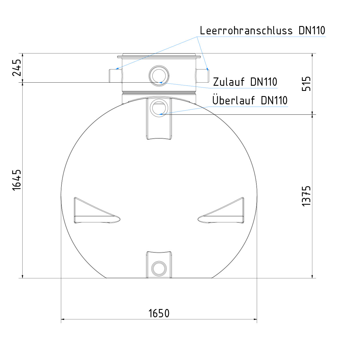 Zisterne Smart 4000 Liter