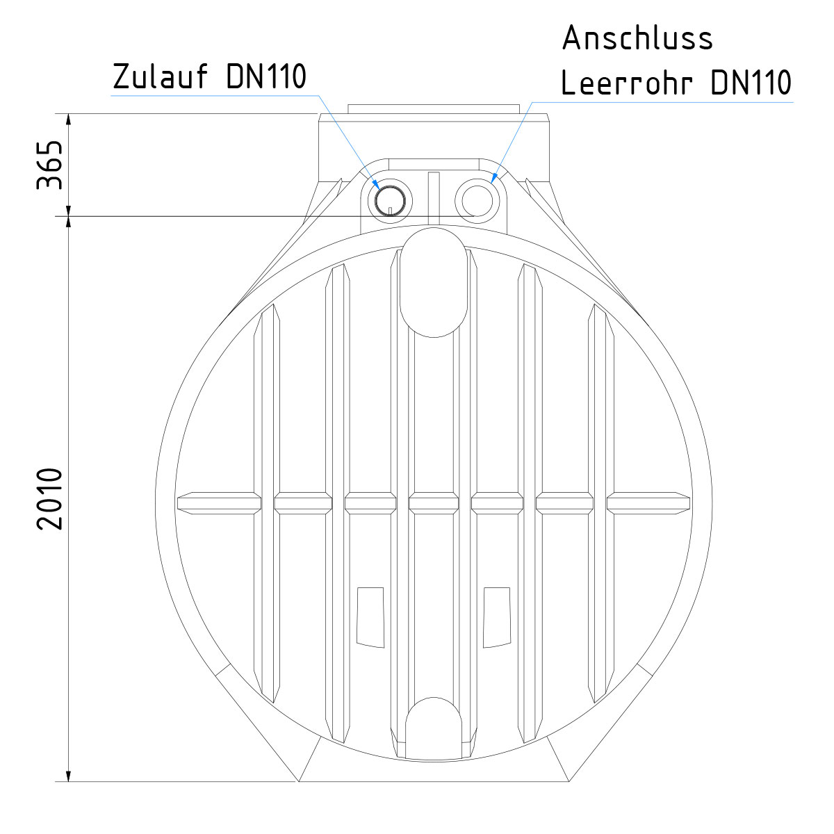 Retentionszisterne Premium 5300 L