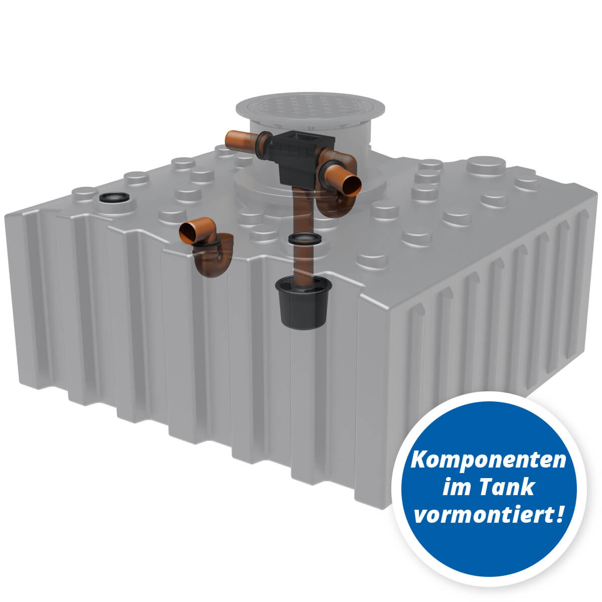 Regenwasseranlage AQa.Line FT 5000 Liter Haus