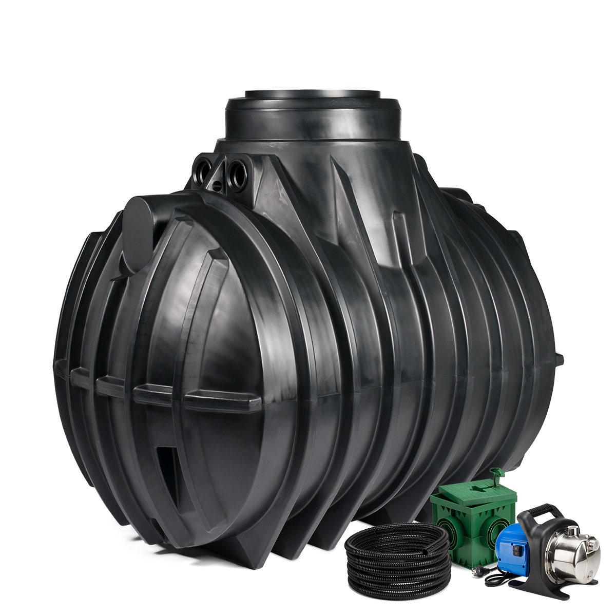 Regenwasseranlage Premium 4000 Liter Garten