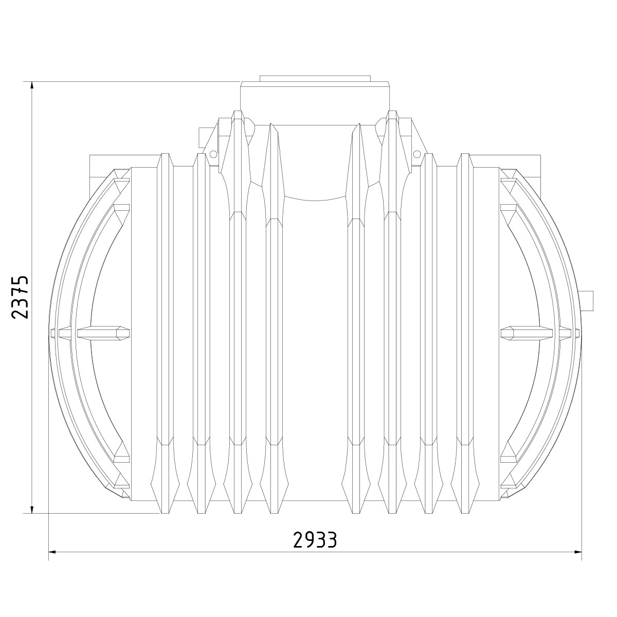 Retentionszisterne Premium 7000 L