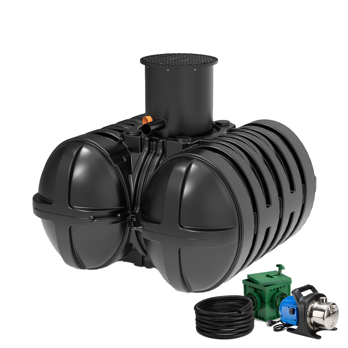 Regenwasseranlage Twinbloc 5000 Liter