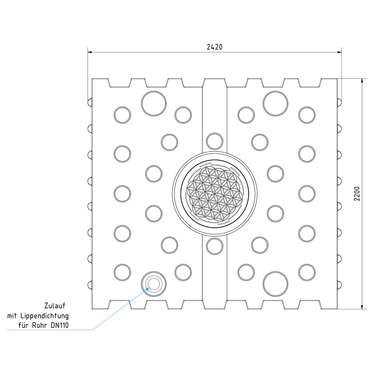 Sickertank AQa.Line 5000 Liter