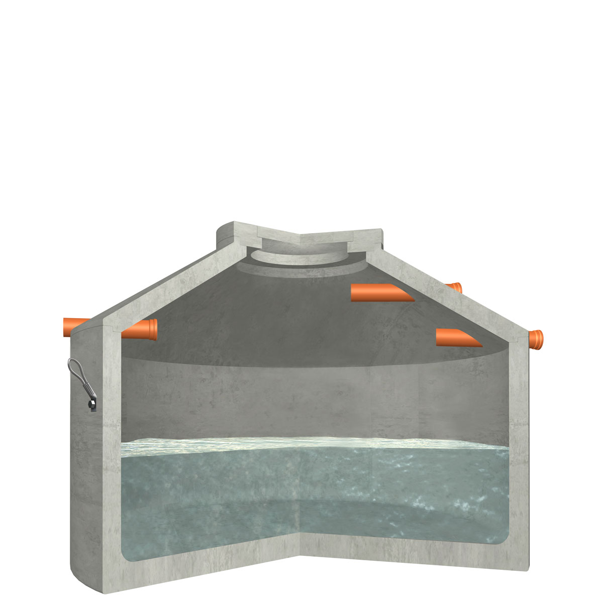 Betonzisterne Hydrophant 4360 Liter