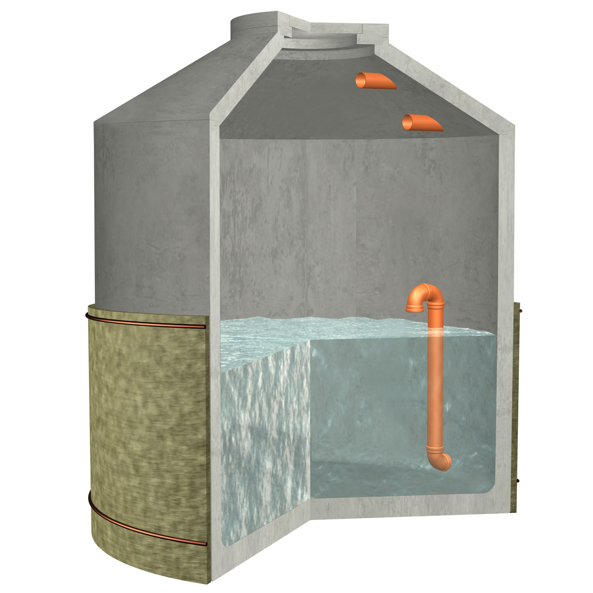 Versickerungszisterne Hydrophant 9200 Liter