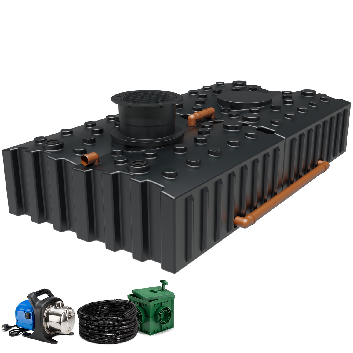 Regenwasseranlage AQa.Line FT 8000 Liter Garten