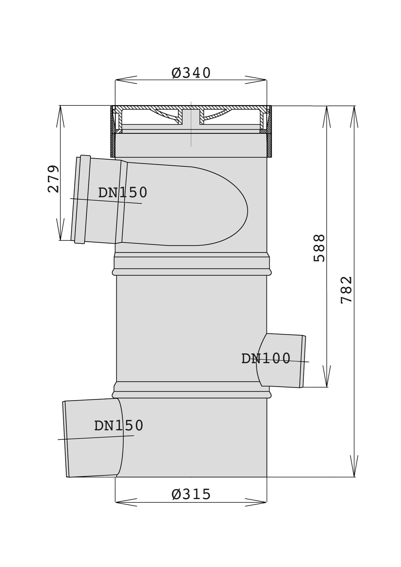 Wirbel-Feinfilter WFF 150