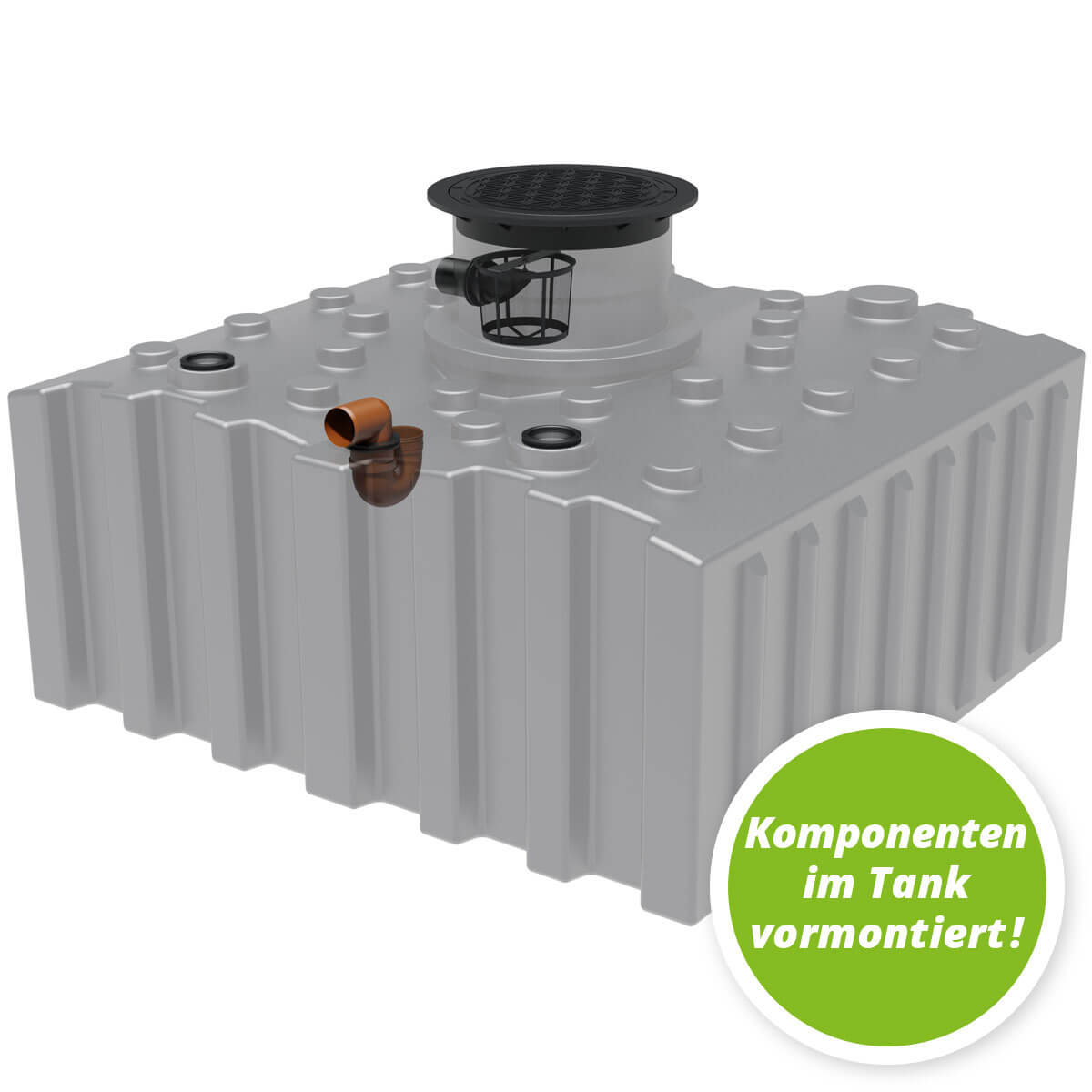 Regenwasseranlage AQa.Line FT 5000 Liter Garten