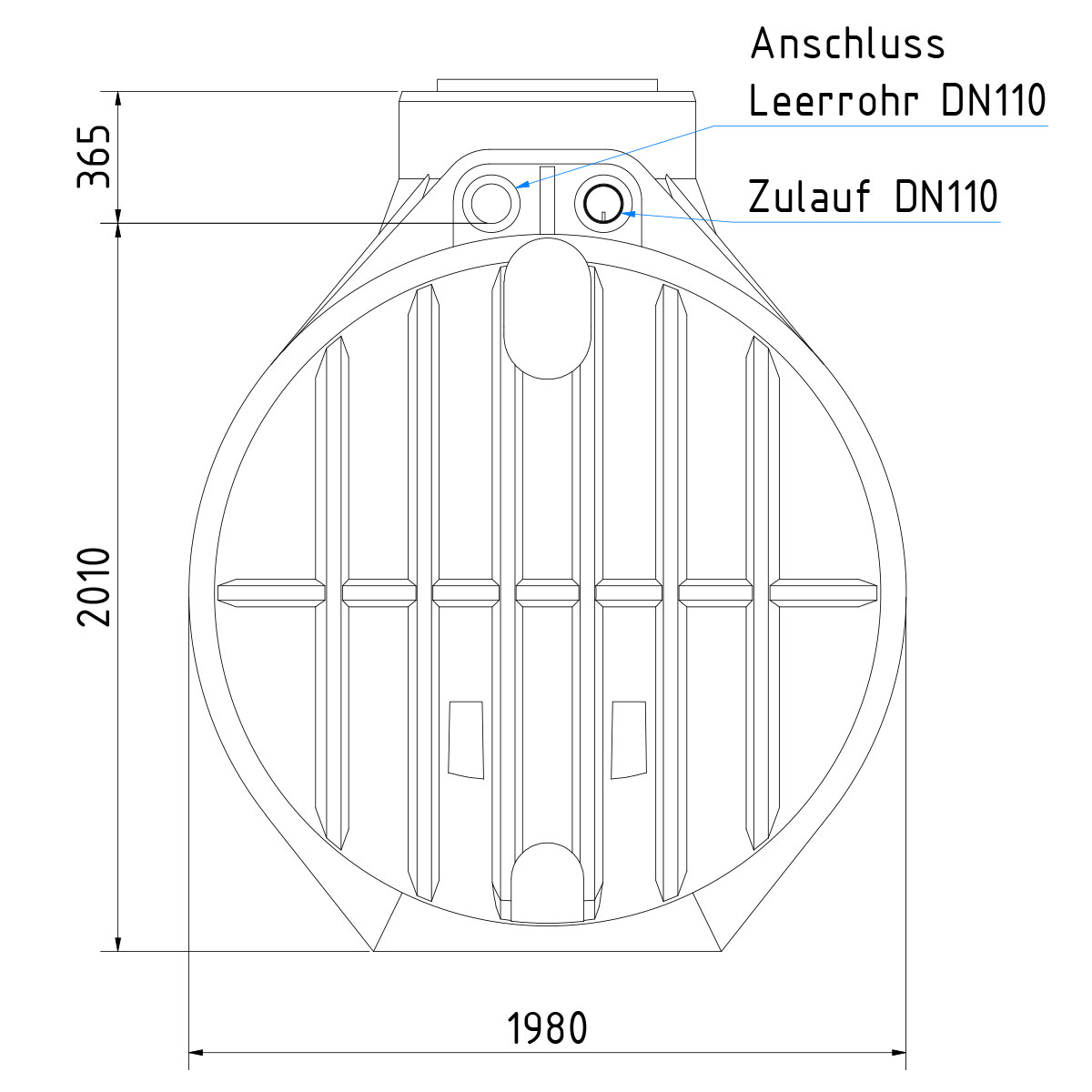 Regenwasseranlage Premium 7000 Liter Haus