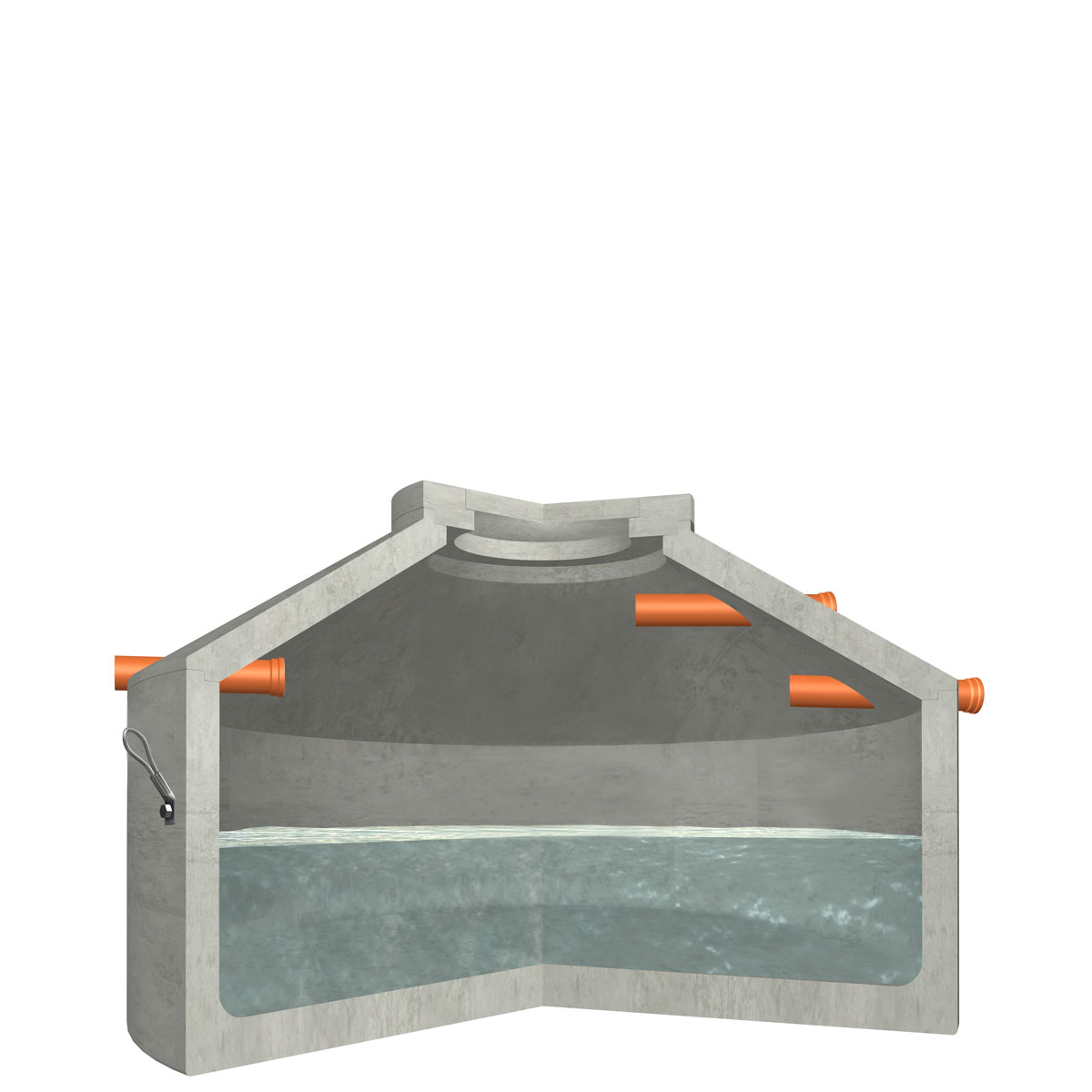 Betonzisterne Hydrophant 3530 Liter