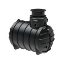 runder Regenwassertank