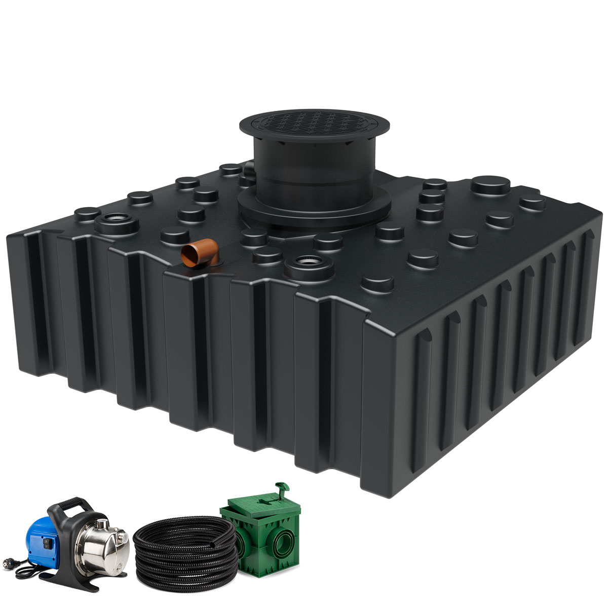 Regenwasseranlage AQa.Line FT 4000 Liter Garten
