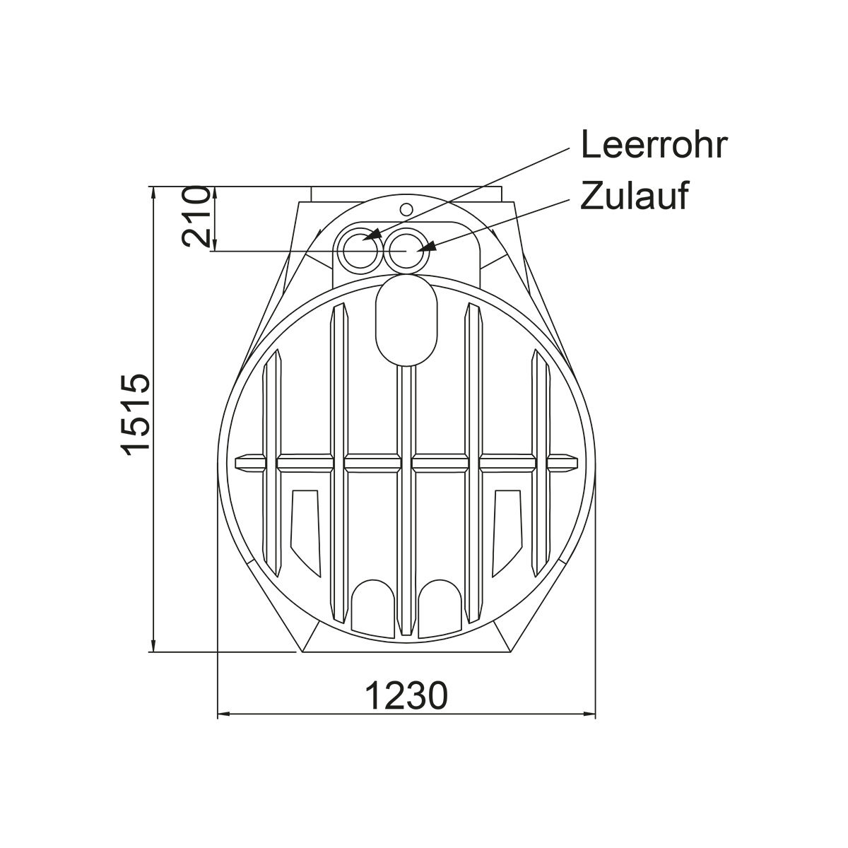 Zisterne Premium 2200 Liter