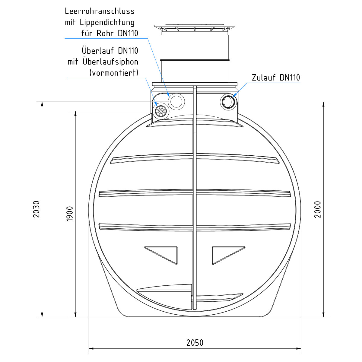 Regenwasseranlage AQa.Line 6000 Liter Garten