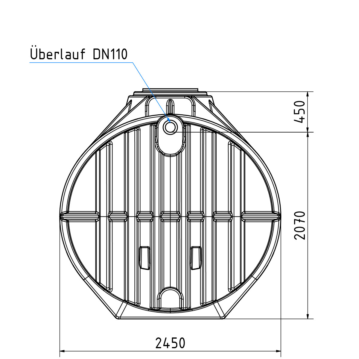 Zisterne Premium 12.500 Liter